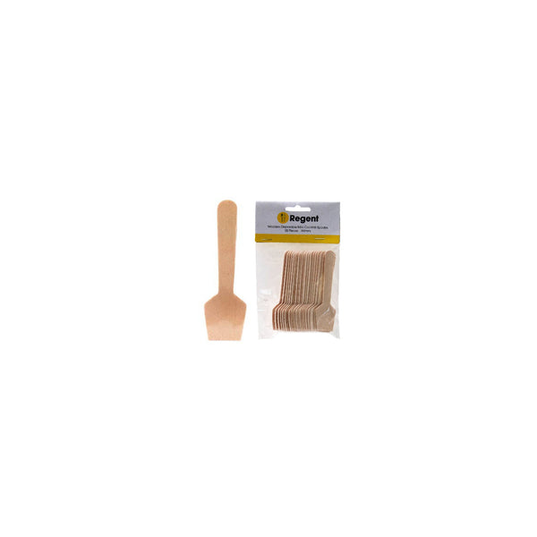 REGENT BAMBOO DISPOSABLE MINI COCKTAIL SPADES 20PCS, (110MM)