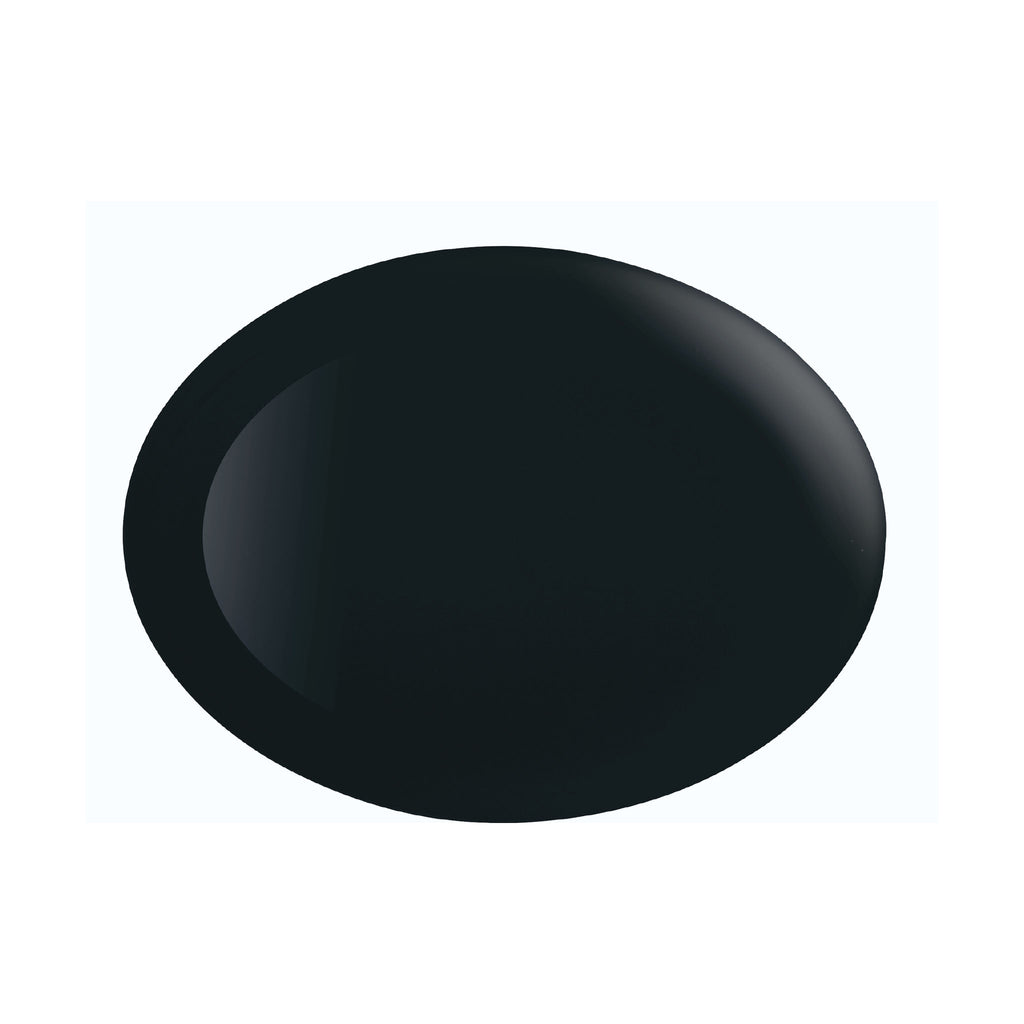 LUMINARC OPAL BLACK OVAL PLATE, (250X330MM)