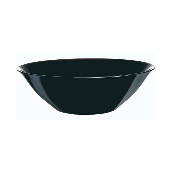 LUMINARC OPAL CARINE BLACK SALAD BOWL (270MM DIA)