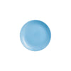 LUMINARC OPAL BLUE SIDE PLATE, (190MM DIA)