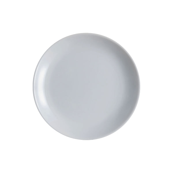 LUMINARC OPAL GREY DINNER PLATE, (270MM DIA)
