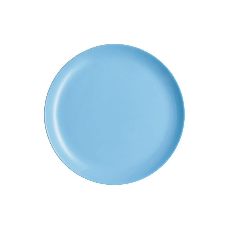 LUMINARC OPAL BLUE DINNER PLATE, (270MM DIA)