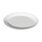 LUMINARC STAIRO WHITE TEMPERED GLASS OVAL PLATE, (330X250MM)