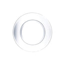 LUMINARC DIRECTOIRE CLEAR TEMPERED GLASS LARGE DINNER PLATE, (270MM DIA)