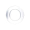 LUMINARC DIRECTOIRE CLEAR TEMPERED GLASS LARGE DINNER PLATE, (270MM DIA)