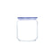 LUMINARC FLAT LID JAR BLUE, 750ML (100MM DIA)