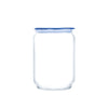 LUMINARC FLAT LID JAR BLUE, 1LT (100MM DIA)