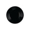 LUMINARC HARENA BLACK TEMPERED GLASS DINNER PLATE, (250MM DIA)