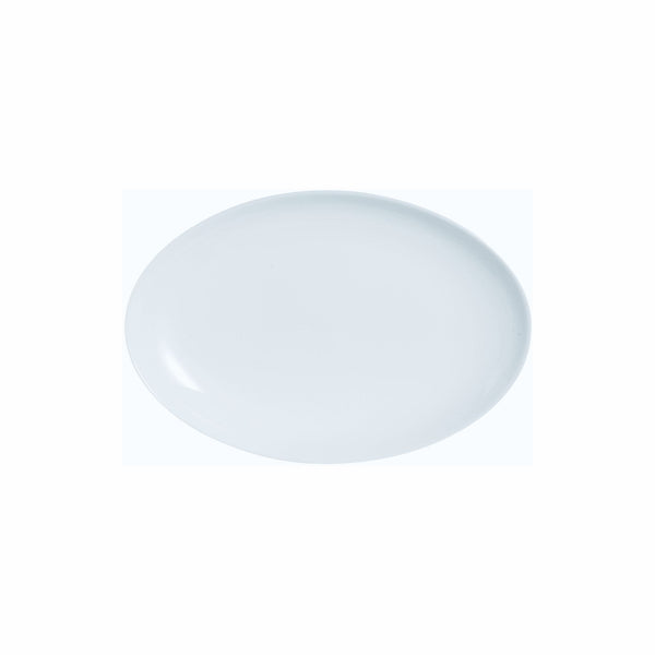 CONSOL OPAL OVAL SERVE PLATE, (330X250MM)