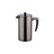 REGENT SIDAMO COFFEE MAKER DOUBLE WALL GUN METAL BLACK ST STEEL 8 CUP, (1LT)