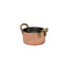 REGENT COOKWARE MINI POT WITH 2 HANDLE WITH LID ST STEEL COPPER PLATED, (78MM:DX145X45MM)