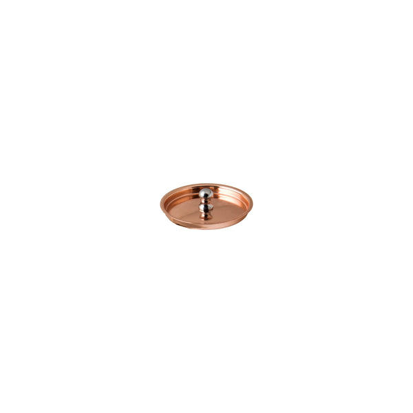 REGENT COOKWARE LID ST STEEL COPPER PLATED TO FIT 78MM DIA POT