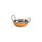 REGENT COOKWARE KARAHI PAN HAMMERED ST STEEL COPPER PLATED, 320ML (170/125MM DIAX40MM)