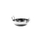 REGENT COOKWARE KARAHI PAN HAMMERED WITH 2 HANDLES ST STEEL, 800ML (55X155MM DIA)