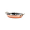 REGENT COOKWARE OVAL PAN ST STEEL COPPER PLATED WITH 2 BRASS HANDLES, 500ML (185X135X32.5MM)