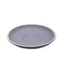 REGENT STONEWARE CAPPUCCINO SAUCER MATT GREY, (140MM DIA) EA.
