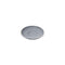 REGENT STONEWARE CAP. & LONG BLACK DOUBLE WELL SAUCER MATT GREY 6 PACK, (140MM DIA)