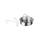 FISSLER PRESSURE COOKER PERFORATED INSERT & TRIPOD, (220MM DIA)