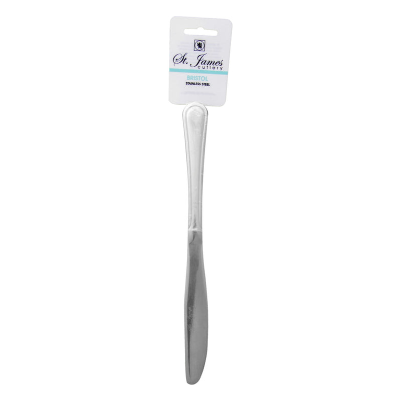 ST. JAMES CUTLERY BRISTOL (880) TABLE KNIFE 2PC HANG PACK