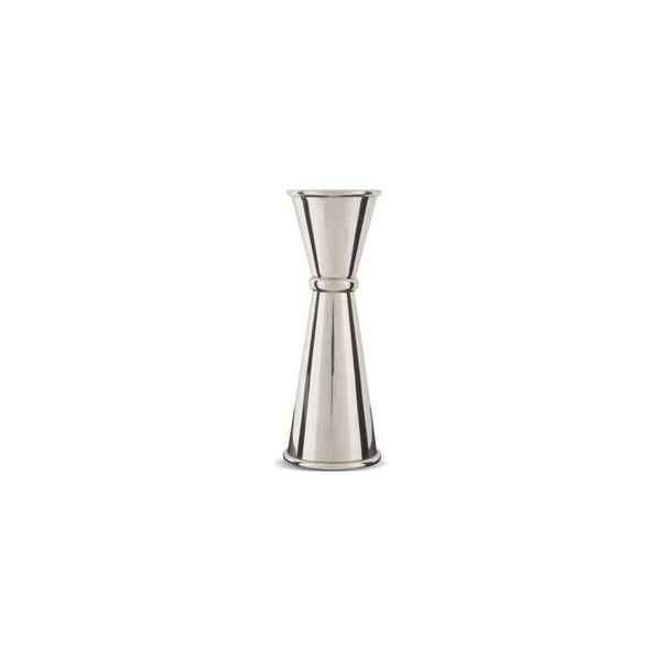 BAR BUTLER JAPANESE STYLE DOUBLE TOT MEASURE ST STEEL 25ML/50ML, (125X40MM DIA)