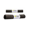 REGENT PLACE  MATS WOVEN PVC BLACK/CAMEL 4 PACK ROLL, (450X300MM)