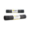 REGENT PLACE MATS WOVEN PVC BLACK 4 PACK ROLL, (450X300MM)