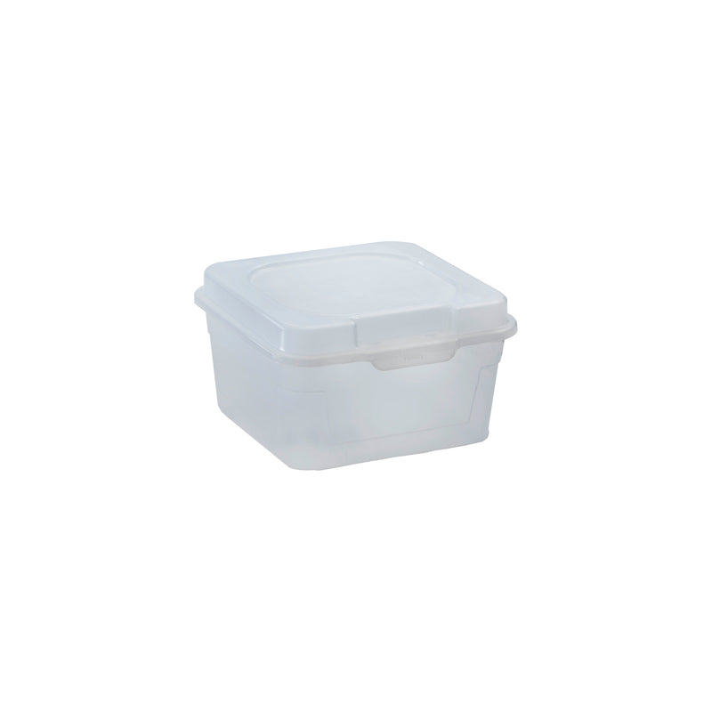 REGENT PLASTIC KEMPY SMALL STORAGE BOX CLEAR, 1.3LT (160X170X55MM)