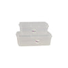REGENT PLASTIC KEMPY RECTANGULAR STORAGE BOX CLEAR, 4.6LT (350X200X115MM)