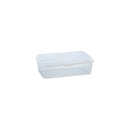 REGENT PLASTIC KEMPY RECTANGULAR STORAGE BOX CLEAR, 2.7LT (290X185X110MM)
