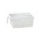 REGENT PLASTIC FRIDGE & PANTRY DEEP BASKET WITH HORIZONTAL DIVIDER CLEAR, (330X240X130MM)