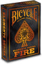 BICYCLE FIRE PLAYING CARDS