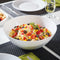 LUMINARC STAIRO WHITE OPAL TEMPERED GLASS SALAD BOWL, 3LT (270MM DIA)