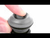 VACU VIN BLACK WINE SAVER, 1 PUMP + 2 WINE STOPPERS, 3PK GIFT SET